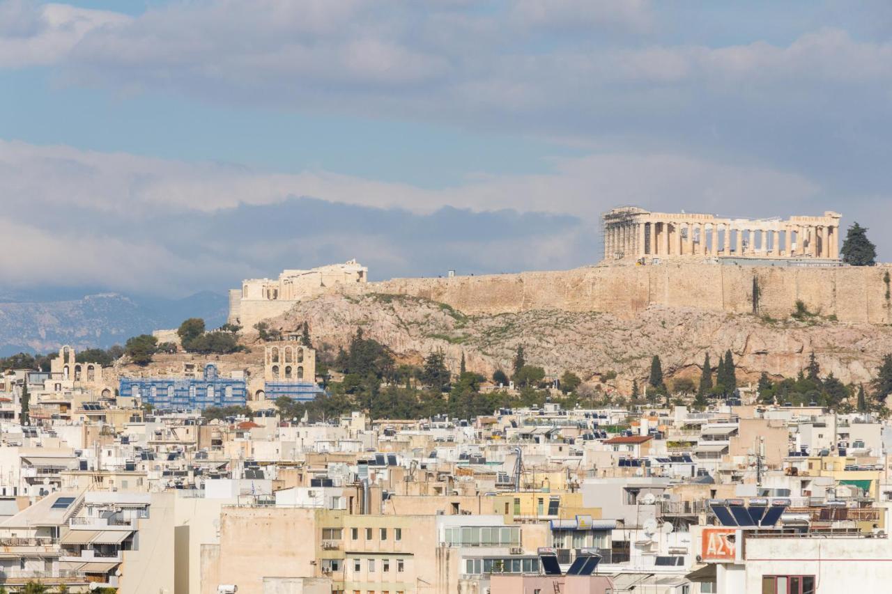 Breathtaking Acropolis View From An Elegant 3Br Apt เอเธนส์ ภายนอก รูปภาพ
